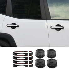 For 2015+ Jeep Renegade Door Handle Bowl Cover Trim Bezel RT-TCZ