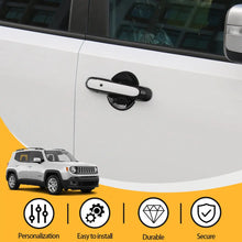 For 2015+ Jeep Renegade Door Handle Bowl Cover Trim Bezel RT-TCZ