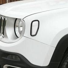 For 2015+ Jeep Renegade Front Side Fender Light Lamp Bezels Trim RT-TCZ