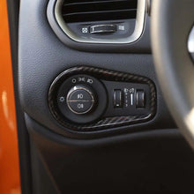 For 2015+ Jeep Renegade Headlight Switch Button Frame Trim RT-TCZ