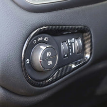 For 2015+ Jeep Renegade Headlight Switch Button Frame Trim RT-TCZ
