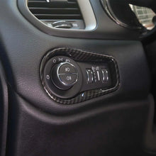 For 2015+ Jeep Renegade Headlight Switch Button Frame Trim RT-TCZ