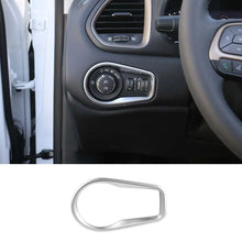 For 2015+ Jeep Renegade Headlight Switch Button Frame Trim RT-TCZ