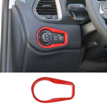 For 2015+ Jeep Renegade Headlight Switch Button Frame Trim RT-TCZ