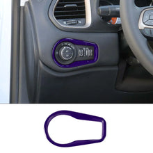 For 2015+ Jeep Renegade Headlight Switch Button Frame Trim RT-TCZ