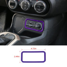 For 2015+ Jeep Renegade Interior Cigarette Lighter Switch Button Frame Trim RT-TCZ