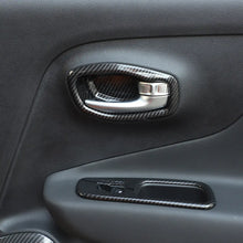 For 2015+ Jeep Renegade Interior Door Handle Trim Bowl Cover Decor RT-TCZ