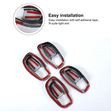 For 2015+ Jeep Renegade Interior Door Handle Trim Bowl Cover Decor RT-TCZ