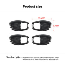 For 2015+ Jeep Renegade Interior Door Handle Trim Bowl Cover Decor RT-TCZ