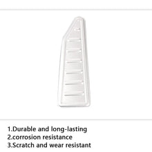 For 2015+ Jeep Renegade Left Foot Rest Pedal Kick Panel Cover Trim Aluminum RT-TCZ