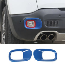 For 2015+ Jeep Renegade Rear Tail Fog Light Lamp Bezels Trim Frame RT-TCZ