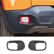 For 2015+ Jeep Renegade Rear Tail Fog Light Lamp Bezels Trim Frame RT-TCZ