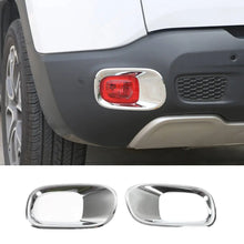 For 2015+ Jeep Renegade Rear Tail Fog Light Lamp Bezels Trim Frame RT-TCZ