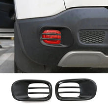For 2015+ Jeep Renegade Rear Tail Fog Light Lamp Guard Trim Bezel RT-TCZ
