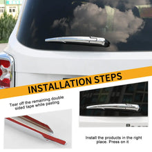 For 2015+ Jeep Renegade Rear Window Wiper Windshield Wiper Blade Trims RT-TCZ