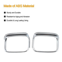 For 2015+ Jeep Renegade  Rearview Mirror Rain Eyebrow Cover Trim Chrome ABS RT-TCZ