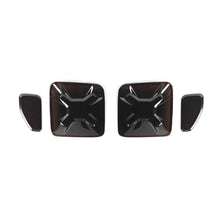 For 2015+ Jeep Renegade Smoked Rear Tail Light Guards Trim Cover Blackened RT-TCZ