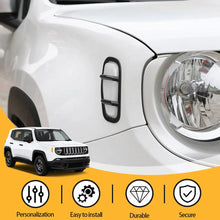 For 2015+ Jeep Renegade Turn Signal Light Guards Trim RT-TCZ