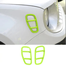 For 2015+ Jeep Renegade Turn Signal Light Guards Trim RT-TCZ