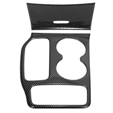For 2016-2021 Jeep Grand Cherokee WK2 Center Gear Shift Panel Cover Trim Soft Carbon Fiber RT-TCZ