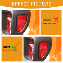 For 2016+ Jeep Renegade 2PCS Rear Tail Light Bezels Frame Trim RT-TCZ
