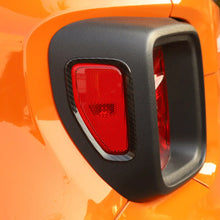For 2016+ Jeep Renegade 2PCS Rear Tail Light Bezels Frame Trim RT-TCZ
