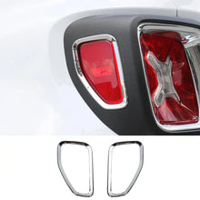 For 2016+ Jeep Renegade 2PCS Rear Tail Light Bezels Frame Trim RT-TCZ