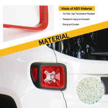 For 2016+ Jeep Renegade Rear Tail Light Bezels Trim Frame Trim RT-TCZ