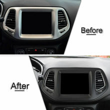For 2017-2020 Jeep Compass 8.4 Inch Dashboard GPS Navigation Panel Cover Trim RT-TCZ