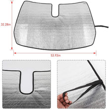 For 2017-2025 Jeep Compass Car Windshield Sunshade, Front Window Sun Shade Foldable Sun Visor Sunscreen RT-TCZ