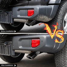 For 2017+ Jeep Wrangler JL & Compass Rear Exhaust Muffler End Tail Pipe Outlet Tips RT-TCZ