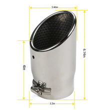 For 2017+ Jeep Wrangler JL & Compass Rear Exhaust Muffler End Tail Pipe Outlet Tips RT-TCZ