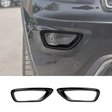 For 2018-2021 Jeep Grand Cherokee WK2 2x Front Fog Light Lamp Bezels Trim RT-TCZ