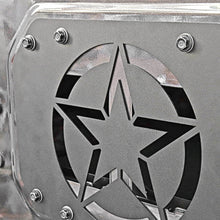 For 2018-2021 Jeep Wrangler JL Spare Tire Carrier Delete Filler Plate Tramp Stamp Tailgate Vent-Plate Cover with Aluminum RT-TCZ