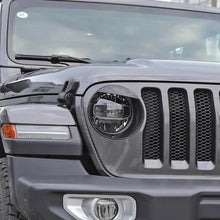 For 2018-2023 Jeep Wrangler JL Gladiator JT Sport Angry Eyes Front Headlight Bezels Trim RT-TCZ