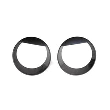 For 2018-2023 Jeep Wrangler JL Gladiator JT Sport Angry Eyes Front Headlight Bezels Trim RT-TCZ