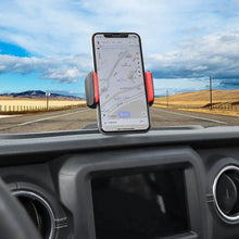 For 2018-2023 Jeep Wrangler JL JLU Gladitator JT Dash Mount Storage Tray with Phone Holder, Not for 4Xe RT-TCZ