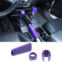 For 2018-2023 Jeep Wrangler JL JLU Interior Cover Trim Full Set Available Separately Purple RT-TCZ