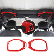 For 2018-2023 Jeep Wrangler JL JLU Interior Trim Full Set Available Separately Red RT-TCZ
