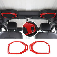 For 2018-2023 Jeep Wrangler JL JLU Interior Trim Full Set Available Separately Red RT-TCZ