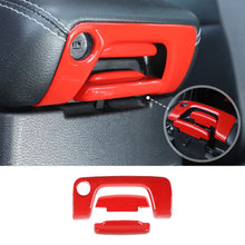 For 2018-2023 Jeep Wrangler JL JLU Interior Trim Full Set Available Separately Red RT-TCZ