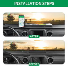 For 2018-2023 Jeep Wrangler JL JLU & Gladiator JT 4Xe Dashboard Storage Tray With Phone Holder RT-TCZ