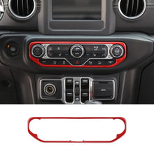 For 2018-2023 Jeep Wrangler JL JLU & Gladiator JT Center Control Air Conditioner Switch Trim Frame RT-TCZ