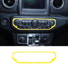 For 2018-2023 Jeep Wrangler JL JLU & Gladiator JT Center Control Air Conditioner Switch Trim Frame RT-TCZ