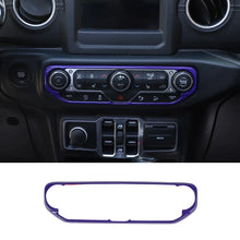 For 2018-2023 Jeep Wrangler JL JLU & Gladiator JT Center Control Air Conditioner Switch Trim Frame RT-TCZ