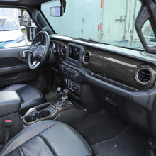 For 2018-2023 Jeep Wrangler JL JLU & Gladiator JT Dashboard Control Console Trim Panel Cover Decor RT-TCZ