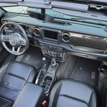 For 2018-2023 Jeep Wrangler JL JLU & Gladiator JT Dashboard Control Console Trim Panel Cover Decor RT-TCZ