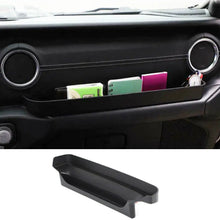For 2018-2023 Jeep Wrangler JL JLU & Gladiator JT Passenger Co-Pilot Grab Bar Tray Box Storage Organizer RT-TCZ