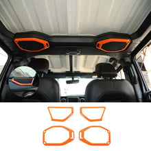 For 2018-2023 Jeep Wrangler JL JLU & Gladiator JT Roof & A-Pillar Speaker Cover Trim RT-TCZ