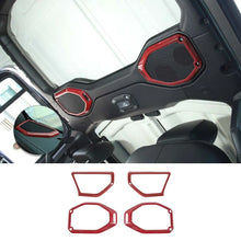 For 2018-2023 Jeep Wrangler JL JLU & Gladiator JT Roof & A-Pillar Speaker Cover Trim RT-TCZ